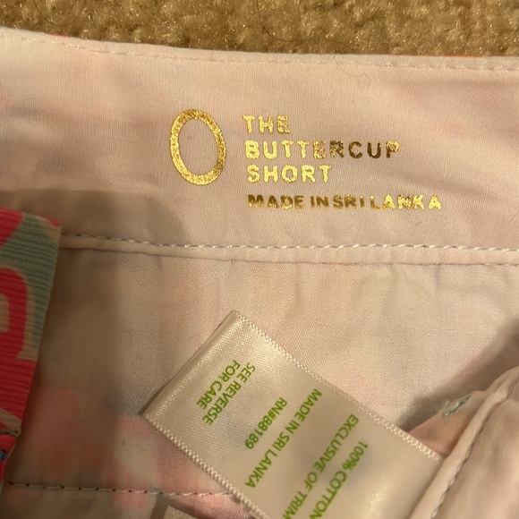 Lilly Pulitzer buttercup short size 0 - Picture 3 of 3